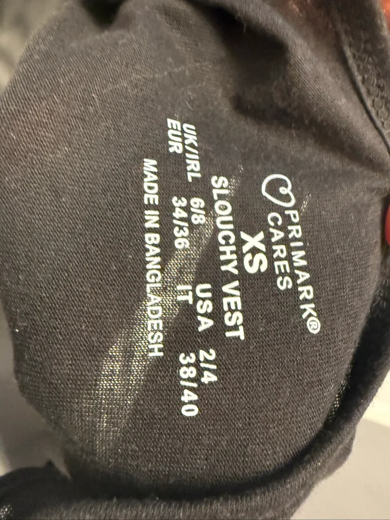 Primark, camiseta de tirantes para mujer, talla XS, nueva sin etiqueta – photo 5